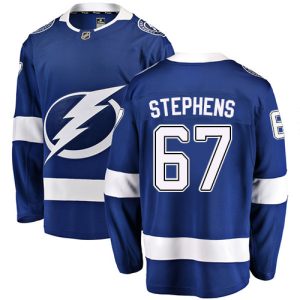 Herren Tampa Bay Lightning Eishockey Trikot Mitchell Stephens #67 Breakaway Blau Fanatics Branded Heim